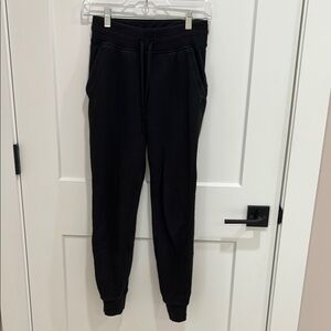 Black Lulu joggers